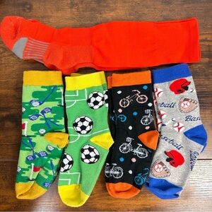 Sock Bundle Kids Sports Toddler, Child